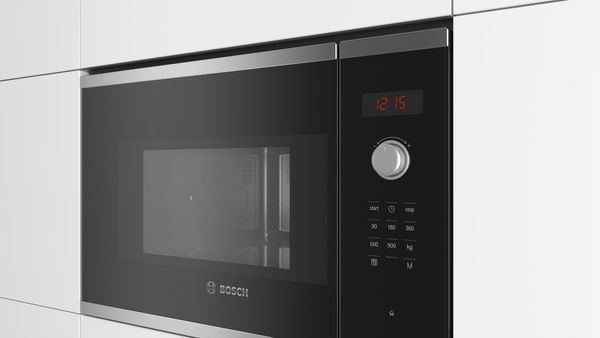 Bosch BFL553MS0B Built In Microwave Oven In Stainless Steel