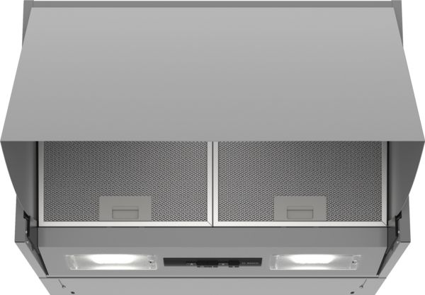 Bosch DEM66AC00B Series 2 60cm Integrated Cooker Hood in Silver