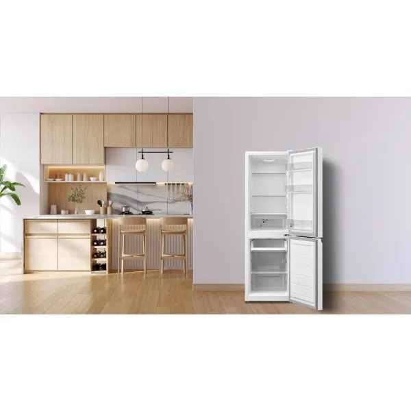 Midea MDRB254FGE01 47cm 60/40 Total No Frost Fridge Freezer - White