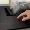Bosch PVQ81AH26E 80cm Induction Hob with Integrated Ventilation - Matt Black