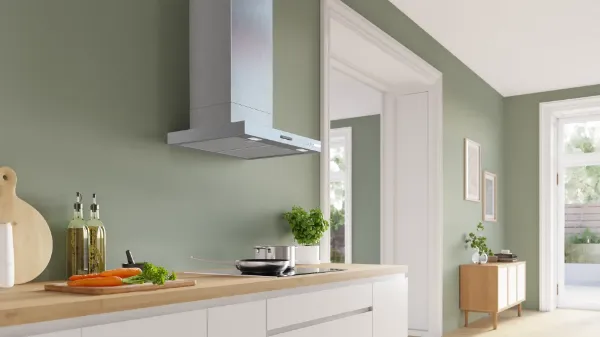 Bosch DWB65CC30B Series 4 60 cm Wall-mounted Cooker Hood in Stainless steel look