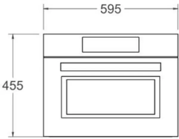 Bertazzoni FHER4077MTNX3 Heritage Series TFT 45cm Built-In Combi Microwave in Matt Black