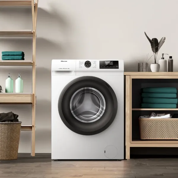 Hisense WF1Q1041BW 10kg 1400 Spin, Steam Washing Machine - White