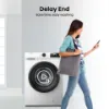 Hisense WF1Q1041BW 10kg 1400 Spin, Steam Washing Machine - White