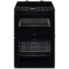 AEG CCX6740ACB 6000 SteamBake 60cm Freestanding Electric Ceramic Cooker Black_Front View