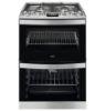 AEG CKB6541ACM 5000 SurroundCook 60cm Freestanding Dual Fuel Cooker Stainless Steel_Front View