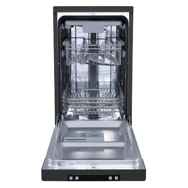 Hisense HS523E15BUK Slimline Dishwasher - Black - 10 Place Settings