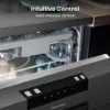 Hisense HS523E15BUK Slimline Dishwasher - Black - 10 Place Settings