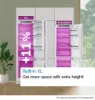Bosch KIN96VFD0G Series 4 Integrated Fridge Freezer