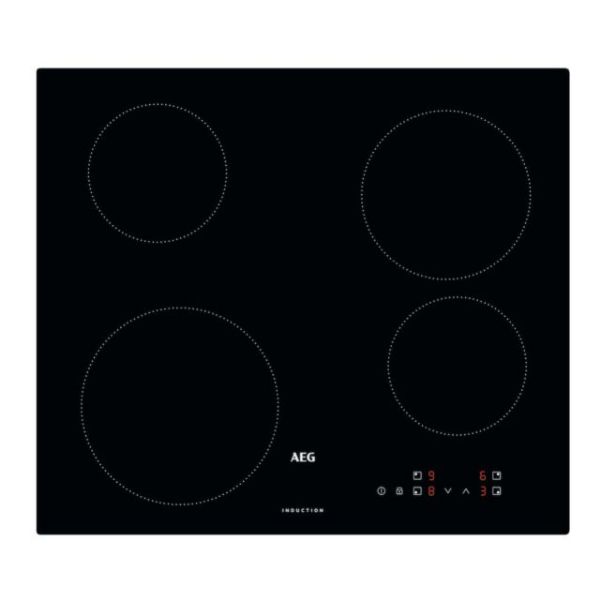 AEG IBS6420SCB 3000 60cm Induction Hob Black_Front View