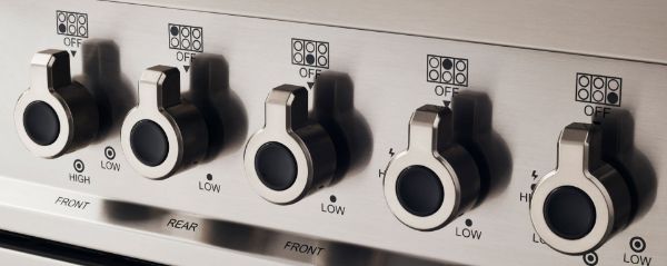 Bertazzoni PRO96L2EBIT2 Professional 90cm Double Dual Fuel Range Cooker in White