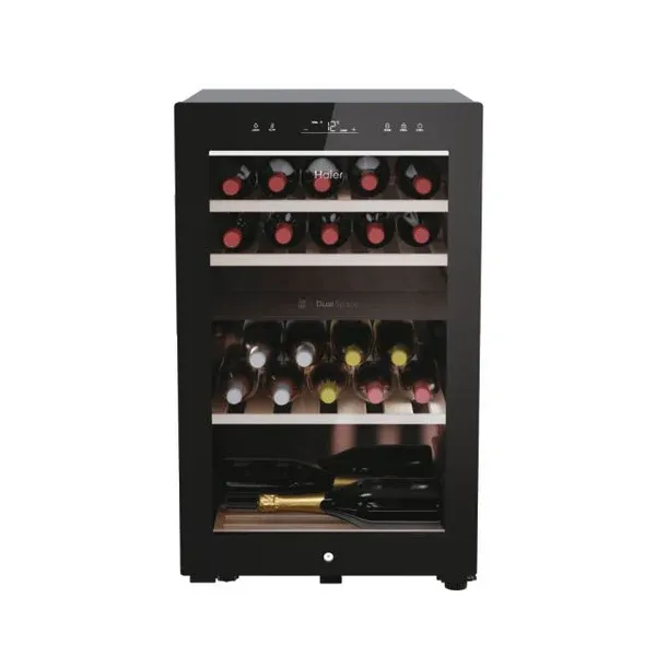 Haier HWS42GDAU1 Wine Bank 50 Series 7 Wine Cooler - Black - 42 Bottles_main