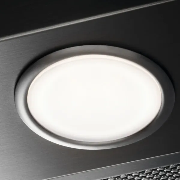 AEG DTB3652M 5000 ExtractionTech Wall Mounted Cooker Hood Stainless Steel & Glass_LED Lighting Detail