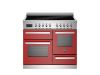 Bertazzoni PRO105I3EROT2 Professional 100cm Triple Induction Range Cooker in Red