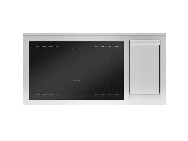 Bertazzoni PRO125I2EART2 Professional 120cm Double Oven Induction Top and Griddle Range Cooker in Orange