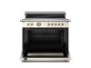Bertazzoni HER95I1EAVT2 Heritage 90cm Single Induction Range Cooker in Ivory