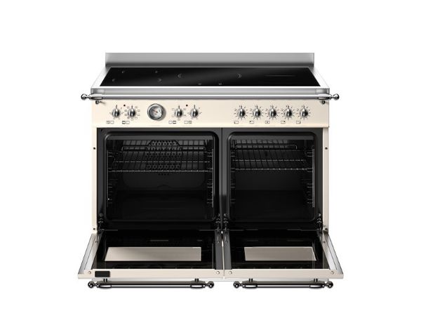 Bertazzoni HER105I2EAVT2 Heritage 100cm Double Induction Range Cooker in Ivory