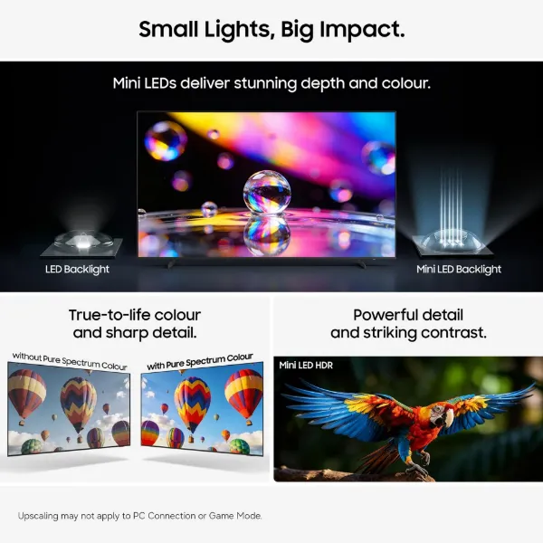 Samsung UE50M70HAKXXU 50" 4K Mini LED Vision AI Smart TV_screen