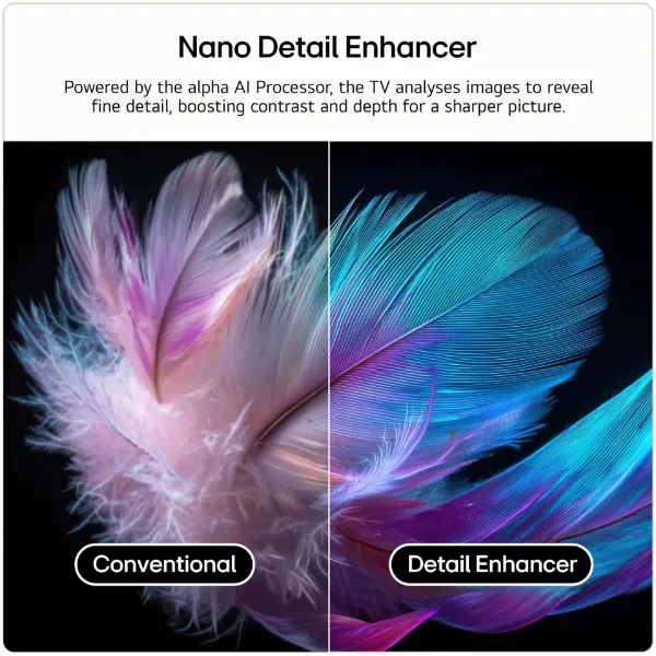 LG 43NU900B6LA.AEK 43" 4K UHD NANO AI Smart TV_detail enhancer