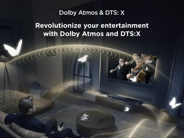 TCL Q65H 5.1 soundbar with Dolby Atmos & Ray Danz technologies - Black_sound 4