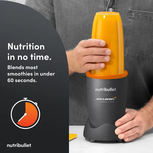 Nutribullet 02775 (NB-201) McLaren Mastercard F1 Team 900 Series 6-Piece Kit_blend time