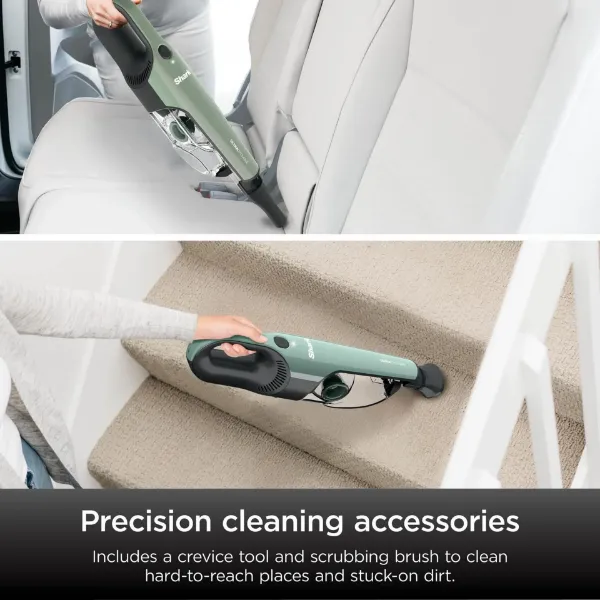 Shark CH901UK UltraCyclone Pro Cordless Handheld Vacuum Cleaner - 10 Minute Run Time - Green_precision