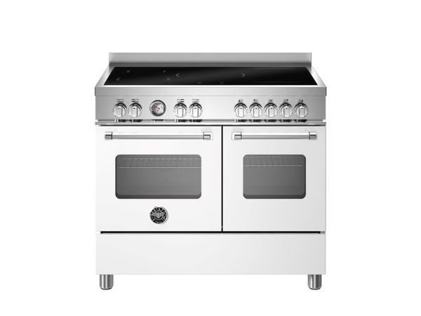 Bertazzoni MAS105I2EBIC2 Master 100cm Double Induction Range Cooker in White