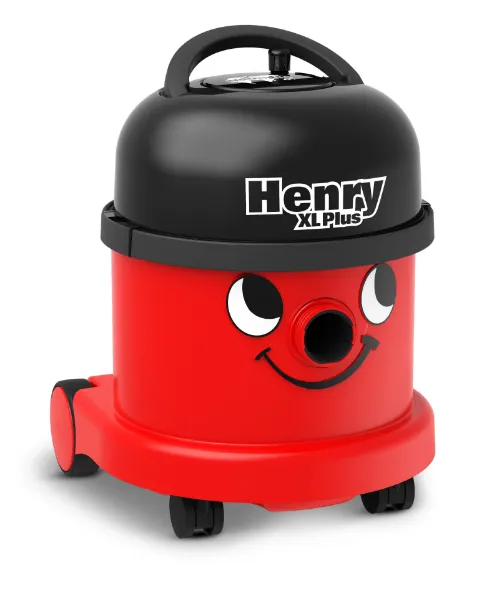 Numatic Henry XL Plus Vacuum Cleaner - Red_angled view 2
