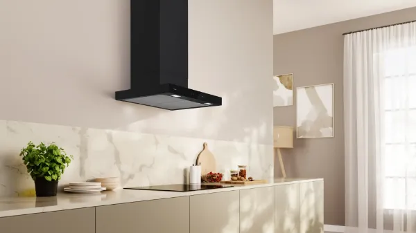 Neff D67BDN2S0B Wall-mounted Cooker Hood in Matt Black 
