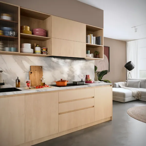 Neff D98XET2S0B Integrated Design Hood in Matt black 