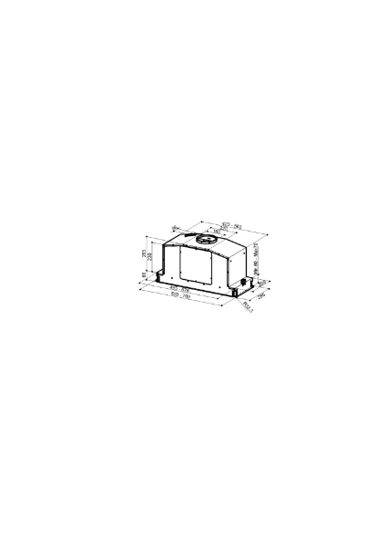 Faber In-Light EV8P X A70 70cm Cooker Hood_diagram
