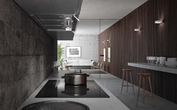 Faber In-Nova Smart Plus A120 120cm Integrated Cooker Hood_installed