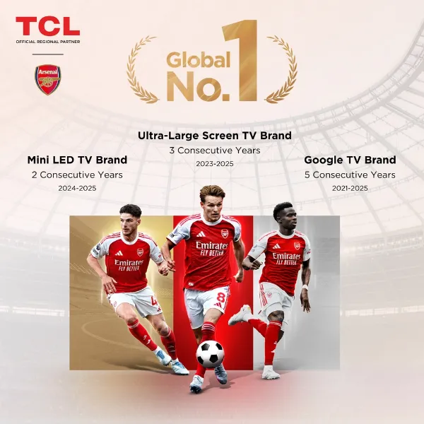 TCL 55A400M-UK 55" QD-MINI LED TV_number 1 tv brand