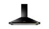Rangemaster 134350 90cm Classic Chimney Cooker Hood in Black and Brass - RCLAHDC90BL/B_main
