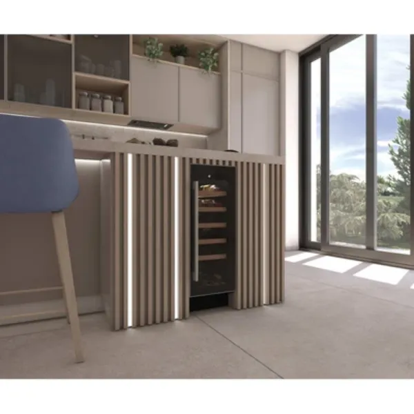 Hoover HWCB 30 UK/N H-Wine 500 Wine Cooler - Black - 20 Bottles_view