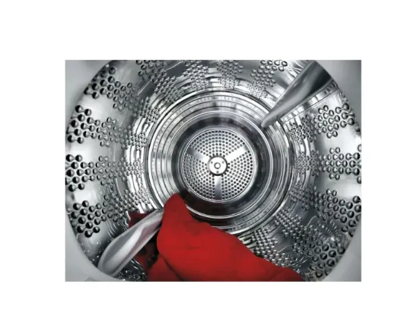 Hoover BATD H7A1TCER-80 - Anthracite & Chrome 7KG Integrated Heat Pump Tumble Dryer - WiFi Connected - A+ Energy Rating_open
