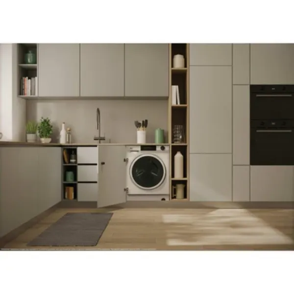 Hoover HBSI 410CL8U-80 H-Wash 600 Integrated Washing Machine - White - 10KG_view