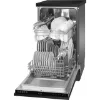 CDA SCD4509 Fully Integrated 45cm Dishwasher_Open Door Angled View