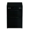 Hotpoint HDME6VDC2AB 60cm Double Oven Electric Cooker with Ceramic Hob - Black