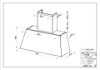 Faber Chloe XL Country Grey Matt 110cm Wall Mounted Cooker Hood_dimensions