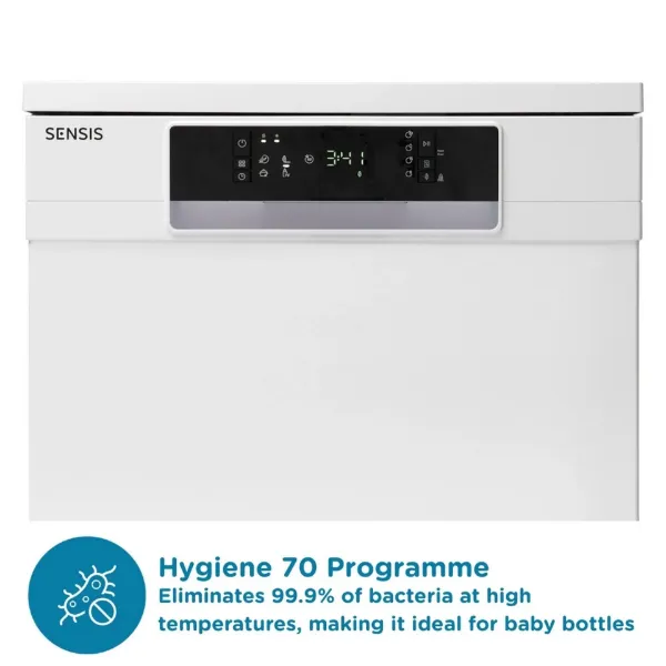 Sensis DWF0214FSDWA Dishwasher - White - 14 Place Settings