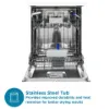 Sensis DWF0214FSDWA Dishwasher - White - 14 Place Settings