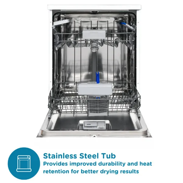 Sensis DWF0214FSDWA Dishwasher - White - 14 Place Settings
