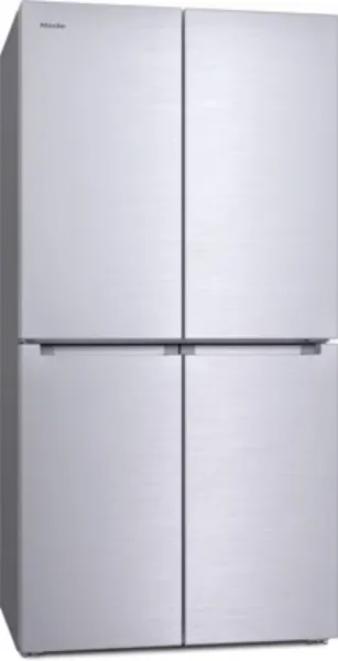 Miele KFFD6741EDT/CS Freestanding American Fridge Freezer - Clean Steel - D Rated_main