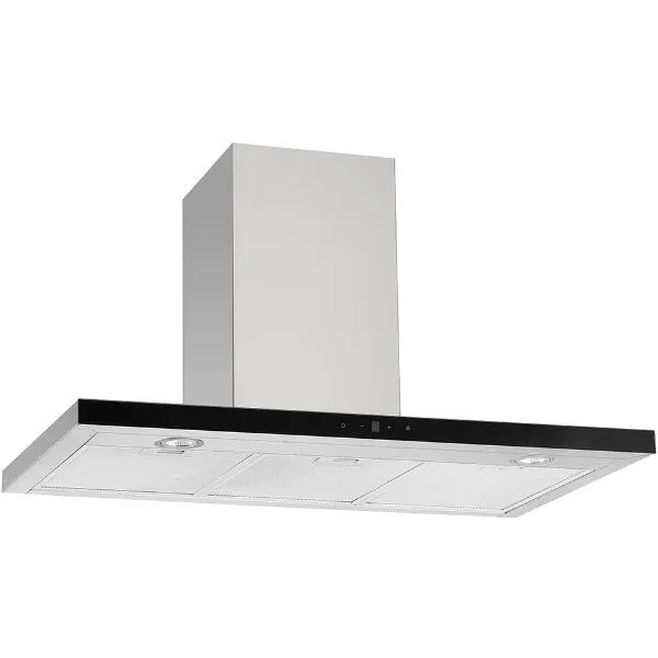 CDA EVP92SS Linear Cooker Hood_Angled View