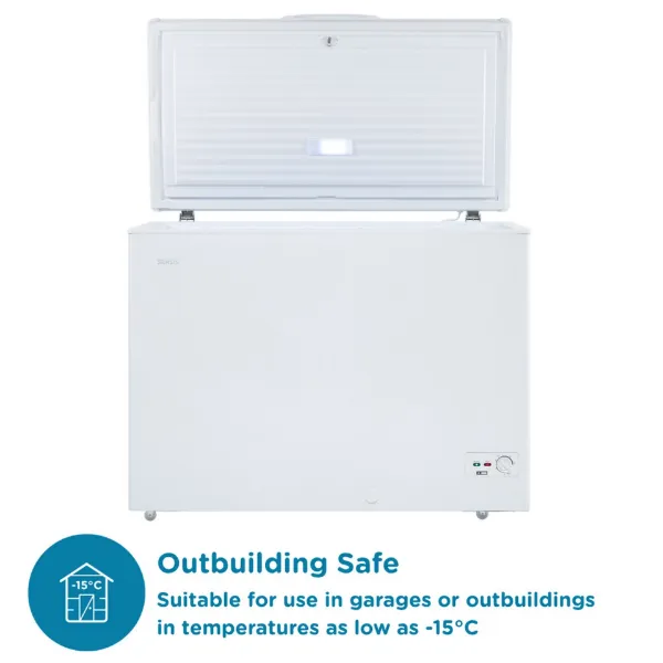 Sensis RFCHT01F300EW 111cm Chest Freezer - White_outbuilding safe