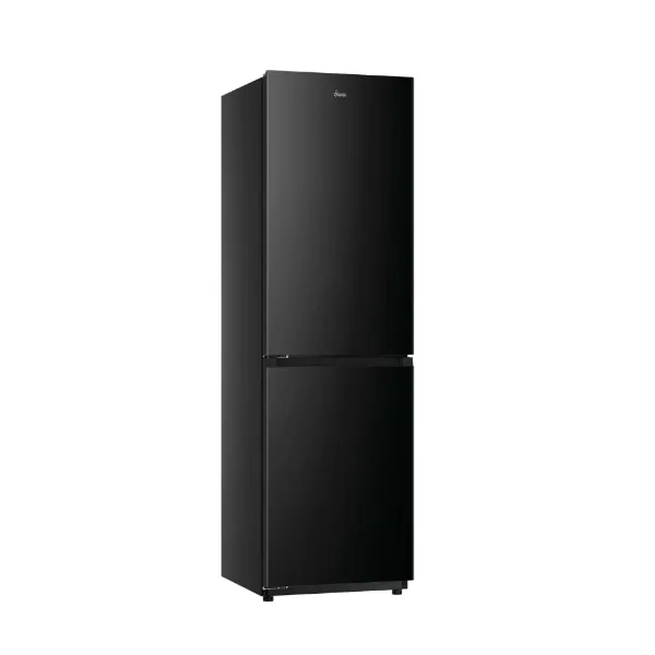 Hoover HONCQ3T518ENTK total No Frost Fridge Freezer - Black_angled view