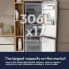 Hoover HONCQ3T518ENTK total No Frost Fridge Freezer - Black_capacity