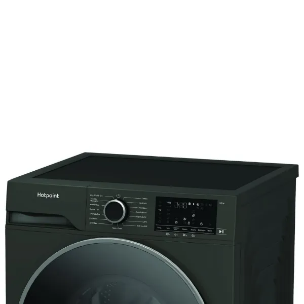 Hotpoint HBD8680GANTISTAINUK 8kg 1400 Spin Washing Machine - Graphite
