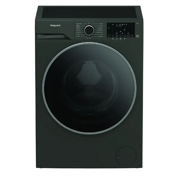 Hotpoint HBD8680GANTISTAINUK 8kg 1400 Spin Washing Machine - Graphite